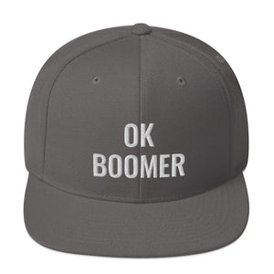 OK Boomer Snapback Hat